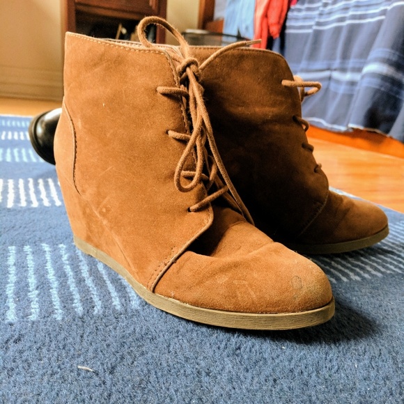 madden girl lace up booties - Picture 4 of 4